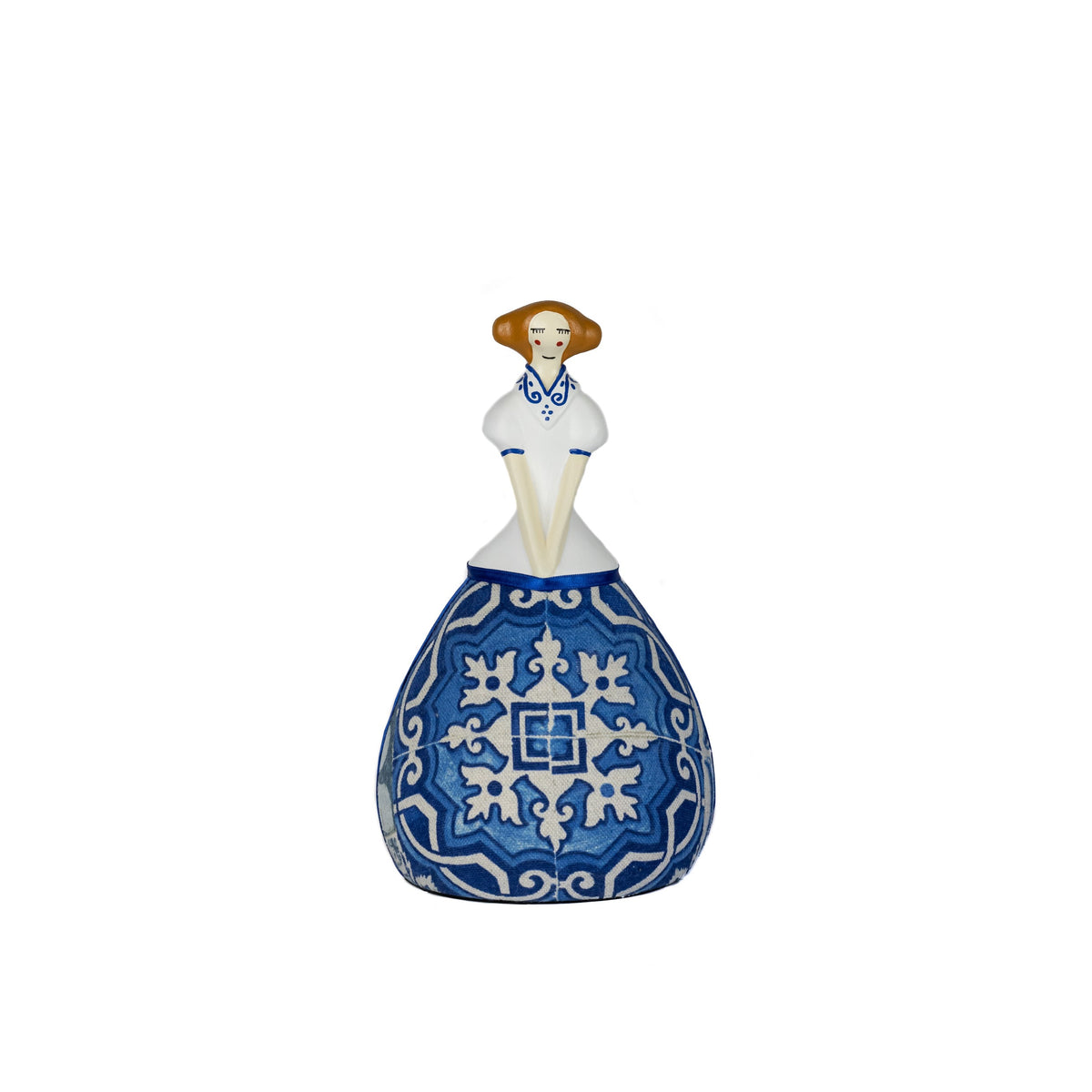 Ceramic Doll, Tile costume 25cm (9.8in) LoveitPortugal