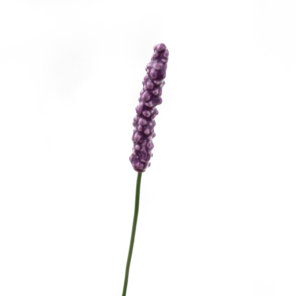 Ceramic Flower Lavender 6cm (2.4in)