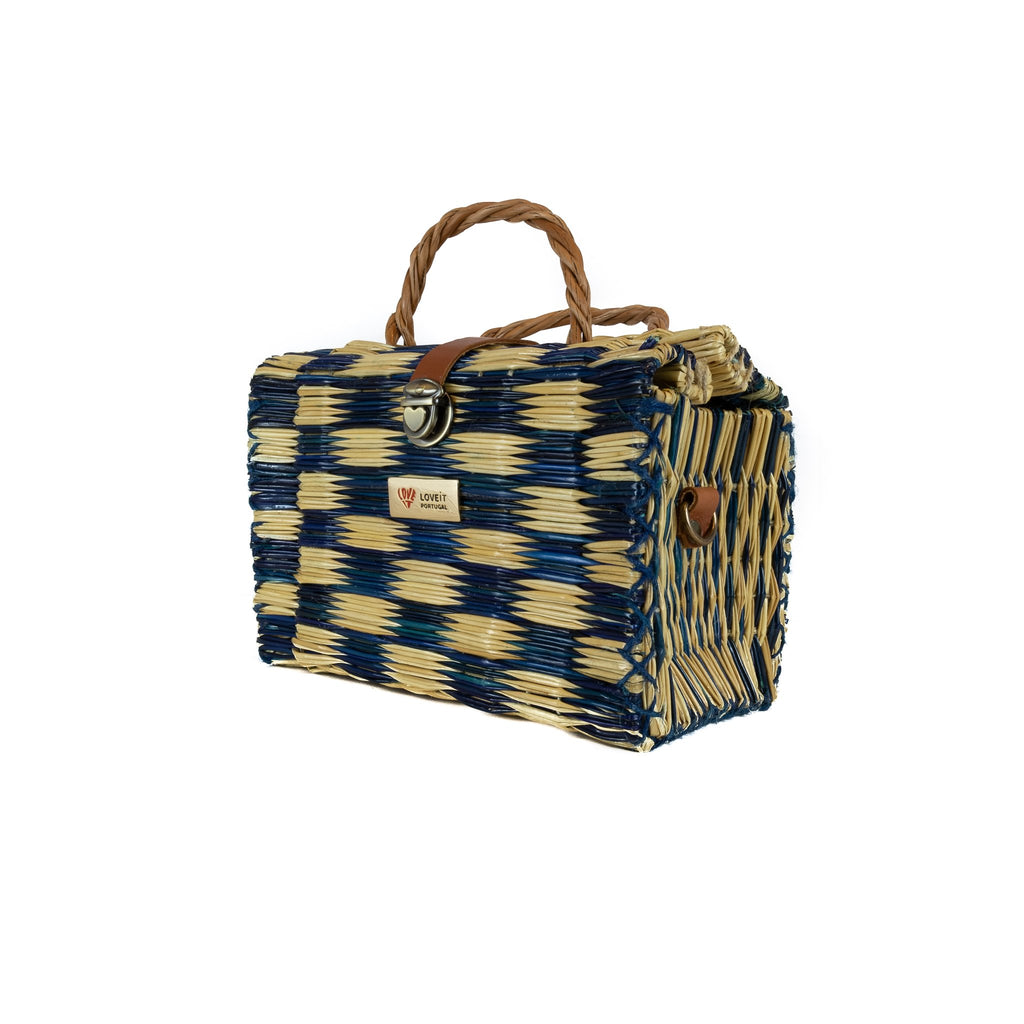 Reed Bag Brígida 25cm (9.8in) with lining and crossover strap -1