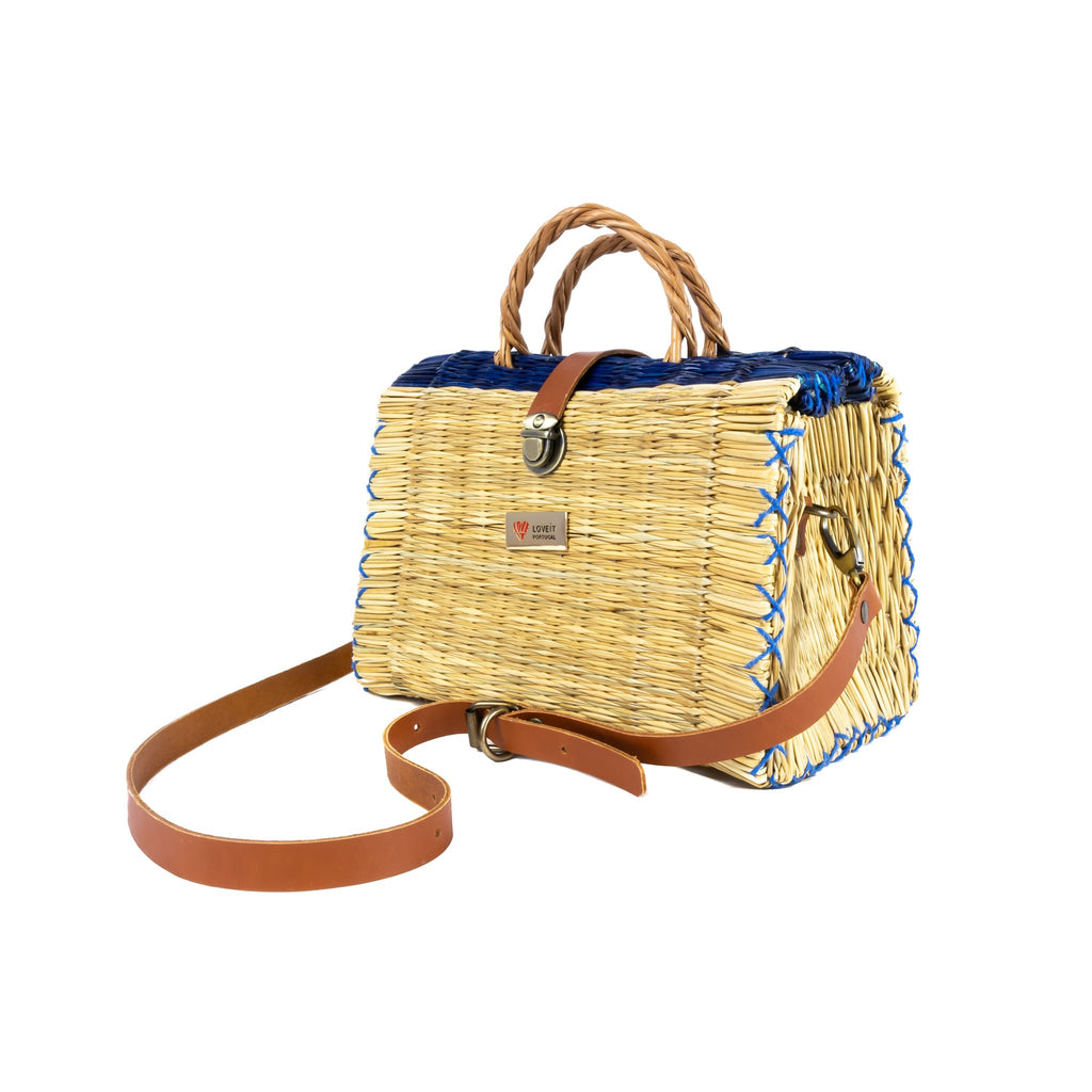 Reed Bag Patricia 29cm (11.4in) with lining and crossover strap -1